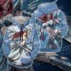 Fairy Tail Erza Scarlet Heaven's Wheel Armor Unisex 3D Hoodie