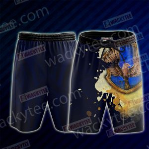 Hogwarts Ravenclaw House Pattern Harry Potter Beach Shorts