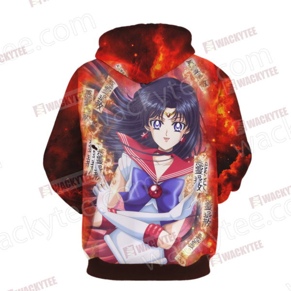 Sailor Moon Sailor Mars (Rei Hino) 3D Hoodie