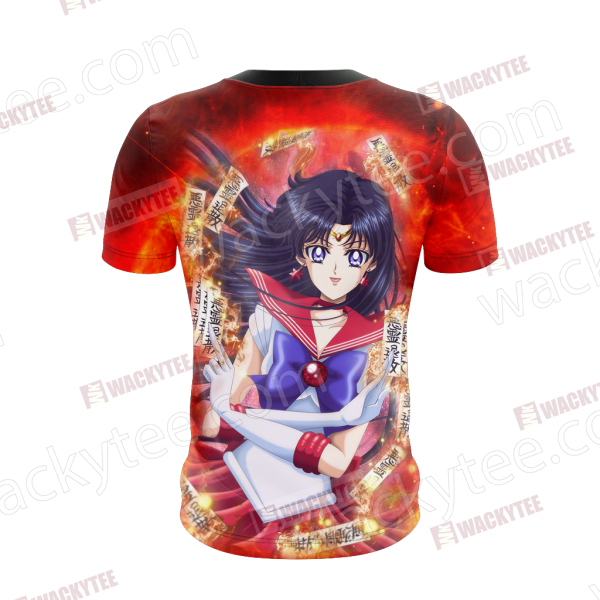 Sailor Moon Sailor Mars (Rei Hino) Unisex 3D T-shirt