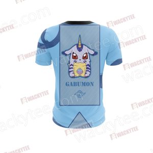 Digimon Gabumon The Crest Of Friendship Unisex 3D T-shirt