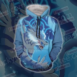 Digimon Garurumon 3D Hoodie