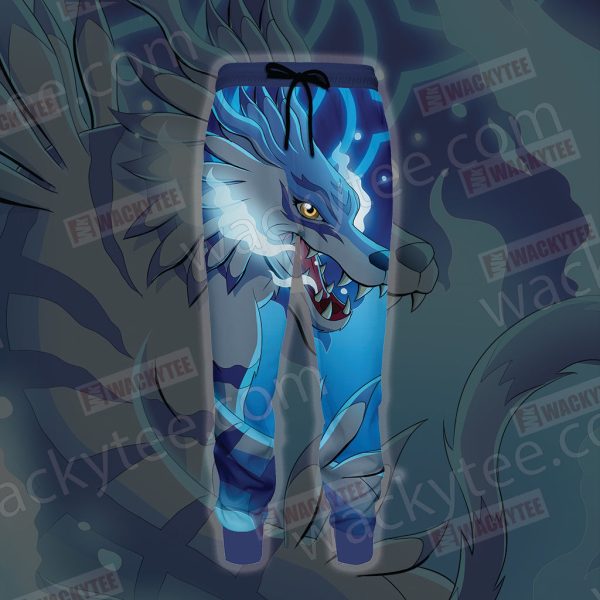 Digimon Garurumon Jogging Pants