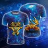 Saint Seiya Knights Of The Zodiac Cancer Unisex 3D T-shirt