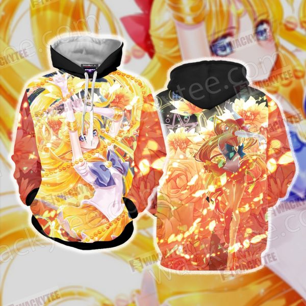 Sailor Moon Sailor Venus Unisex 3D Hoodie