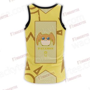 Digimon The Crest Of Hope Patamon Unisex 3D Tank Top