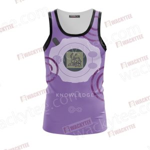 Digimon The Crest Of Knowledge Tentomon Unisex 3D Tank Top