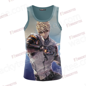 One Punch Man Genos New Unisex 3D Tank Top