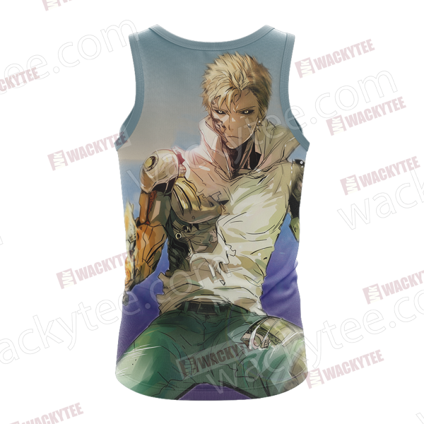 One Punch Man Genos New Unisex 3D Tank Top