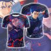 Fate/Stay Night Lancer Unisex 3D T-shirt