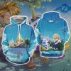 Digimon Matt And Gabumon 3D Hoodie