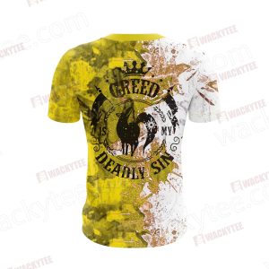 The Seven Deadly Sins - Greed Simple Unisex 3D T-shirt