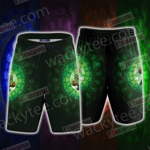 Digimon The Crest Of Purity New 3D Beach Shorts