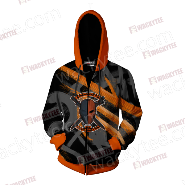 Deathstroke The Terminator Zip Up Hoodie