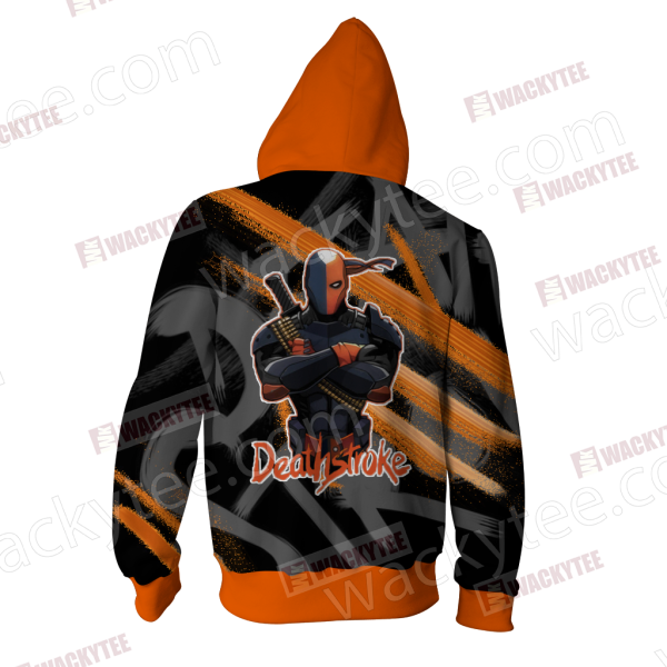 Deathstroke The Terminator Zip Up Hoodie