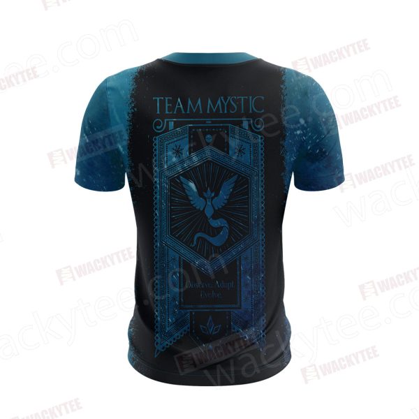 Team Mystic Pokemon Go New Unisex 3D T-shirt