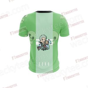 One Piece Pirate Hunter Zoro New Unisex 3D T-shirt