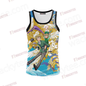 Digimon Takaishi Takeru And Angemon Unisex 3D Tank Top