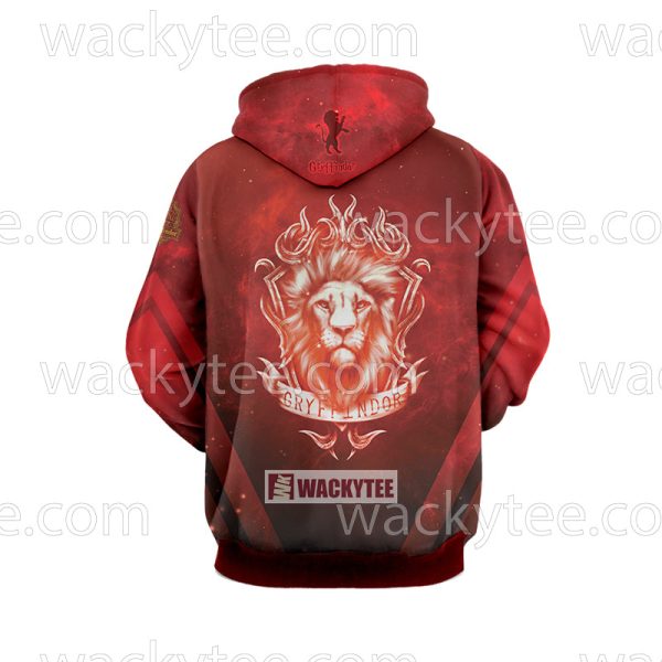 The Brave Gryffindor Harry Potter New Look 3D Hoodie