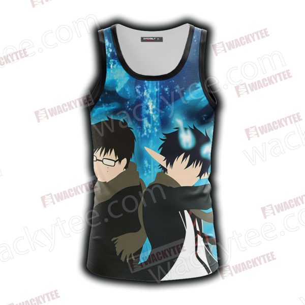 Ao No Exorcist Okumura Rin and Okumura Yukio 3D Tank Top