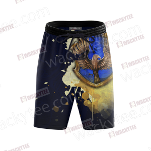 Hogwarts Ravenclaw House Pattern Harry Potter Beach Shorts