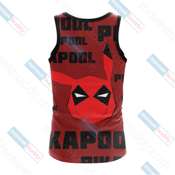 PikaPool Deadpool And Pikachu New Unisex 3D Tank Top