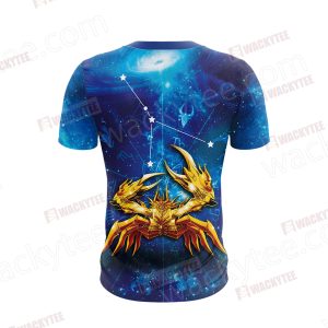 Saint Seiya Knights Of The Zodiac Cancer Unisex 3D T-shirt