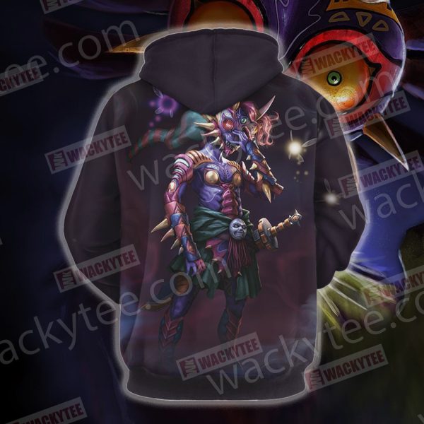 The Legend Of Zelda: Majora Skull Kid Unisex 3D Hoodie