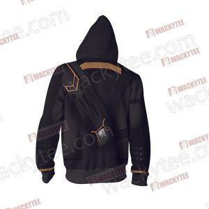 The Avengers 4 Hawkeye (Clint Barton) Cosplay Zip Up Hoodie Jacket