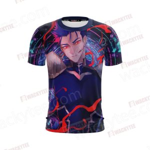 Fate/Stay Night Lancer Unisex 3D T-shirt