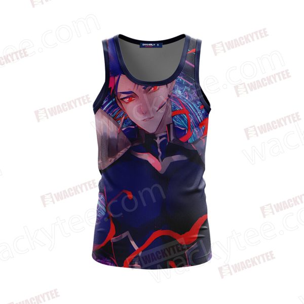 Fate/Stay Night Lancer Unisex 3D Tank Top