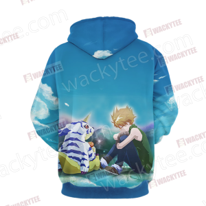 Digimon Matt And Gabumon 3D Hoodie