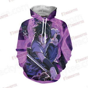 Naruto Uchiha Sasuke Unisex 3D Hoodie