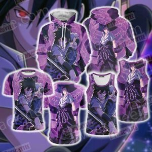 Naruto Uchiha Sasuke Unisex 3D Hoodie