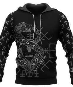 JORMUNGANDR – Son of Loki Viking Hoodie