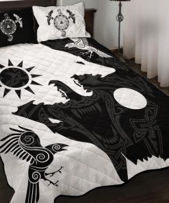 Viking-Quilt-Set-Yin-Yang-Wolf-And-Raven