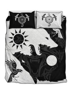 Viking-Quilt-Set-Yin-Yang-Wolf-And-Raven