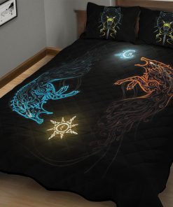 Viking-Quilt-Set-The-Norse-Wolves-Chasing-the-Moon-and-Sun