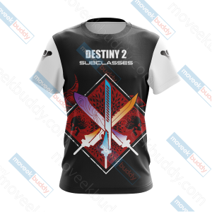 Destiny New Look Unisex 3D T-shirt   