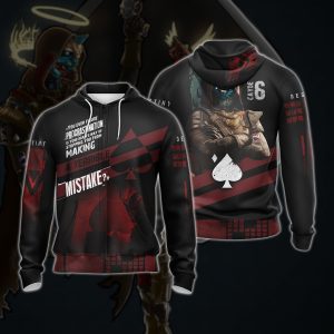 Destiny Cayde-6 Unisex 3D T-shirt Zip Hoodie Pullover Hoodie Zip Hoodie S 