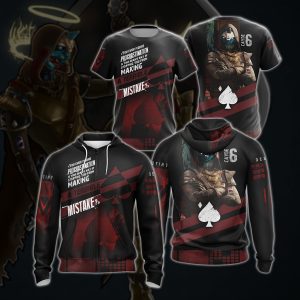 Destiny Cayde-6 Unisex 3D T-shirt Zip Hoodie Pullover Hoodie   