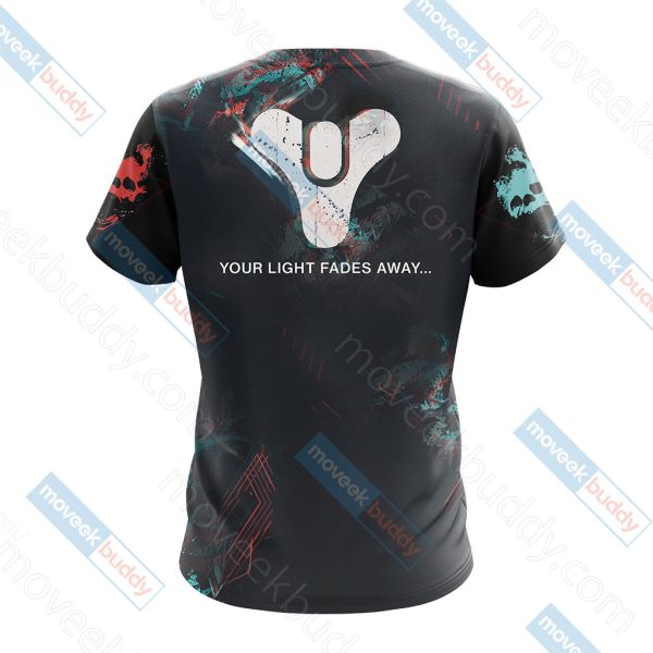 Destiny 2 New Style Unisex 3D T-shirt Zip Hoodie Pullover Hoodie
