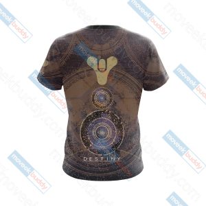 Destiny 2 Ghost Shell Unisex 3D T-shirt   