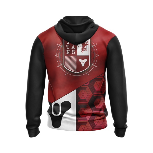 Destiny 2 - Titans Unisex 3D T-shirt Zip Hoodie Pullover Hoodie