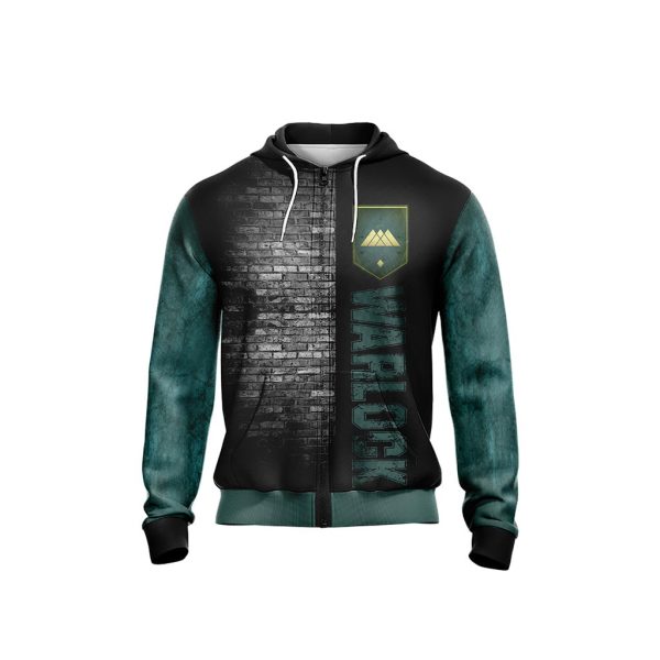 Destiny 2 - Hunter Warlock Titan Zip Up Hoodie T-Shirt Pullover Hoodie