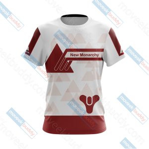 Destiny - New Monarchy New Style Unisex 3D T-shirt   