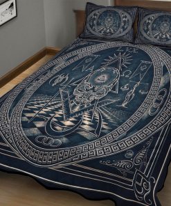 Freemason-Quilt-Set-Eye-in-triangle-Skull