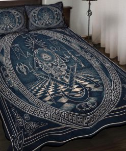 Freemason-Quilt-Set-Eye-in-triangle-Skull