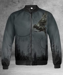 Viking-bomber-Jacket-The-Raven-Flew-Through-The-Dark-Forest