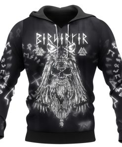 Viking-Hoodie-Berserker-Fenrir-Wolf-And-Rune